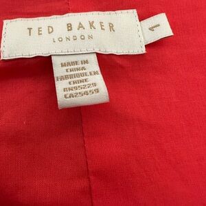 Ted Baker Red Garment dress